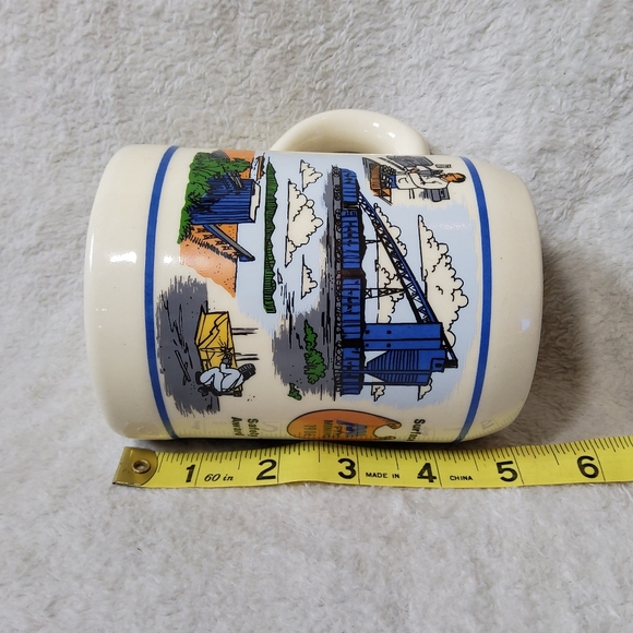 Vintage 1986 Pyro Mining Coffee Cup Surface Safety Award Coal Mine - Picture 9 of 9
